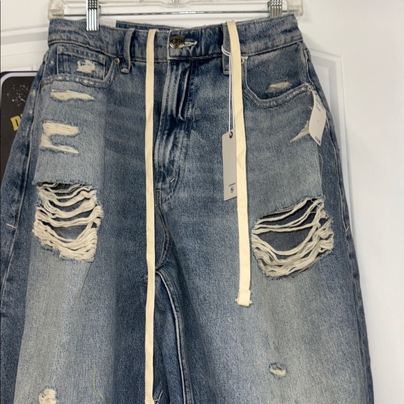 Good American Good Extreme Barrel in Indigo965 - Picture 13 of 13